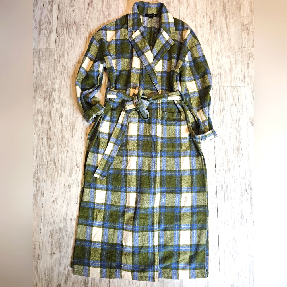Plaid Lightweight Coat